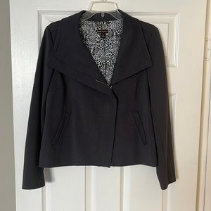 Dana Buchman Asymmetrical Zip Jacket